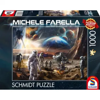 Michele Farella: Unendliche Welten - Raumfahrtmissionen, pusle 1000 tükki