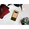 Nutitelefoni ümbris man and wood Samsung Galaxy S10 Plus jaoks — bambusmets must