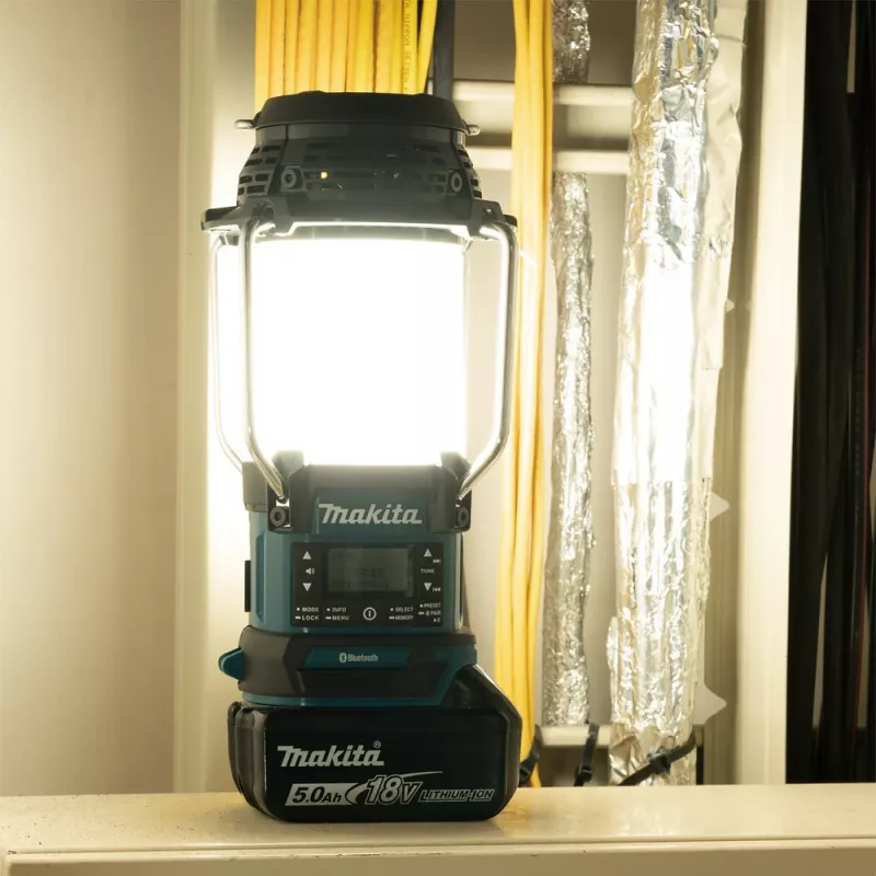 Makita DMR056 raadio Kaasaskantav Analoog- ja digitaalne Must, Sinine
