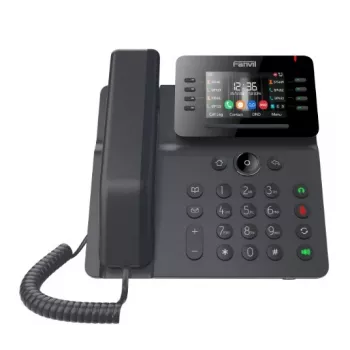 IP-telefon Fanvil V64 Must 12 liini LCD Wi-Fi