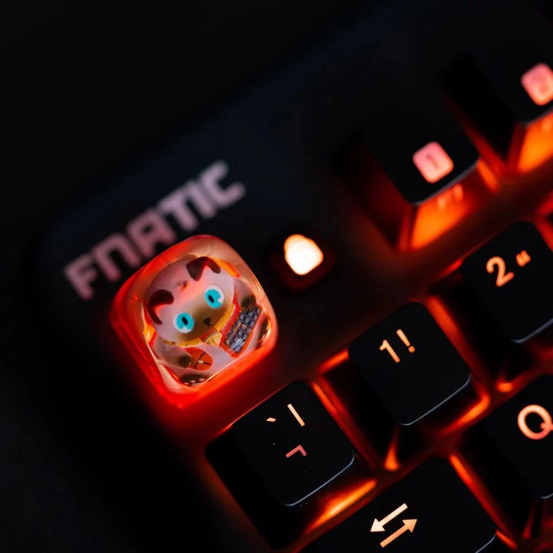 Fnatic Artisan Keycap Loeya klahvikübar, oranž