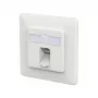 METZ CONNECT Ühenduspesa E-DAT C6A LSA++ 1 Port UP verkehrswei