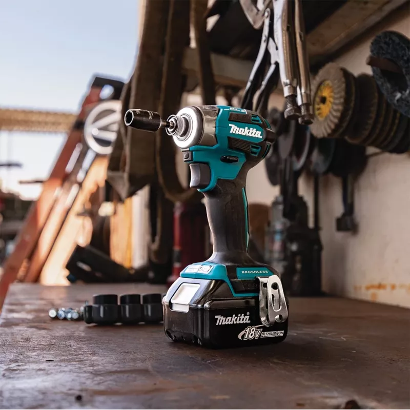 Makita DTD173Z akukruvikeeraja/löökkeeraja 3600 p/min Must, Sinine