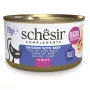 Märg kassitoit Agras Pet Foods SCHESIR Kana veiselihaga puljongis 70 g — täiskasvanud kasside lisatoit, 87% niiskust, 10% valku