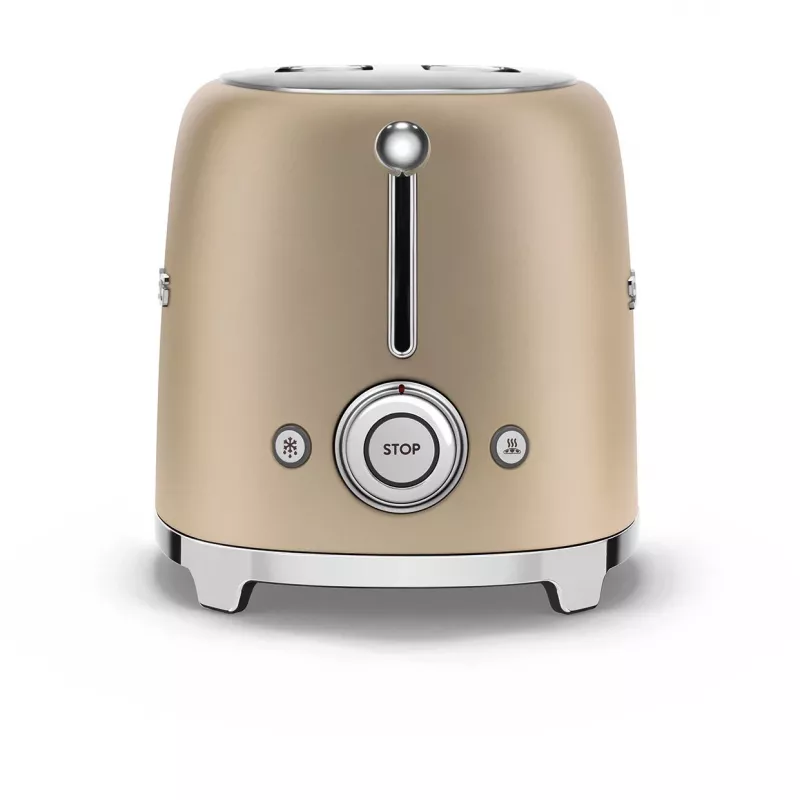 Röster Smeg 50's Style TSF01CHMEU 2 viilu Kuldne 950W