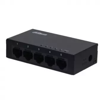 Dahua Technology SG1005-EUR võrgulüliti haldamata L2 Gigabit Ethernet (10/100/1000) Must