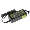 Toiteadapter Green Cell AD41P 65W ASUS sülearvutitele, 19V 3,42A, sisetingimustes, must
