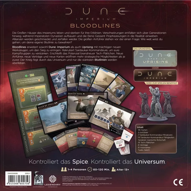 Dune: Imperium - Bloodlines, lauamängu laiendus