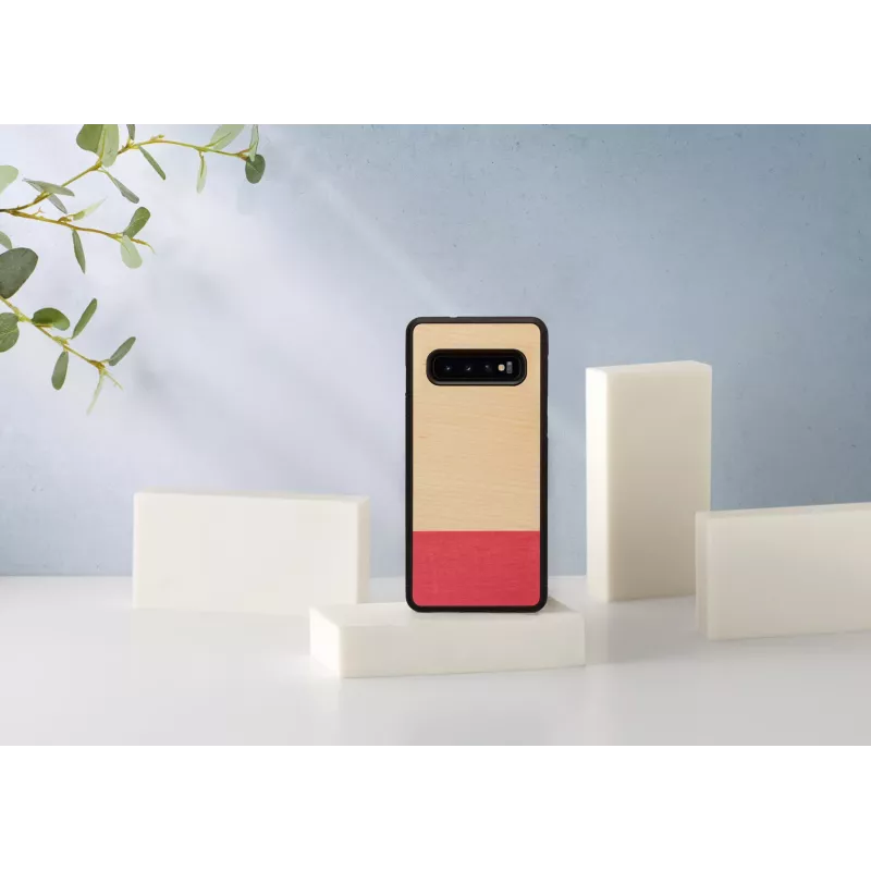 Man and wood nutikorp Galaxy S10-le — miss match must