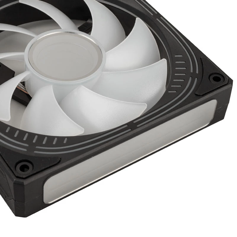 KOLINK Umbra Void Pro 120mm ARGB PWM korpuse ventilaator - must