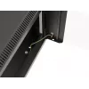 Seinale paigaldatav rack-kapp LANBERG WF03-5304-10B 19 tolli 4U must, klaasuks