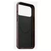 Mobiiltelefoni ümbris Nomad Traditional Leather ümbris iPhone 17 Pro Max jaoks, nahk/alumiinium/mikrokiud, sobib 6,9-tollisele (Pruun)