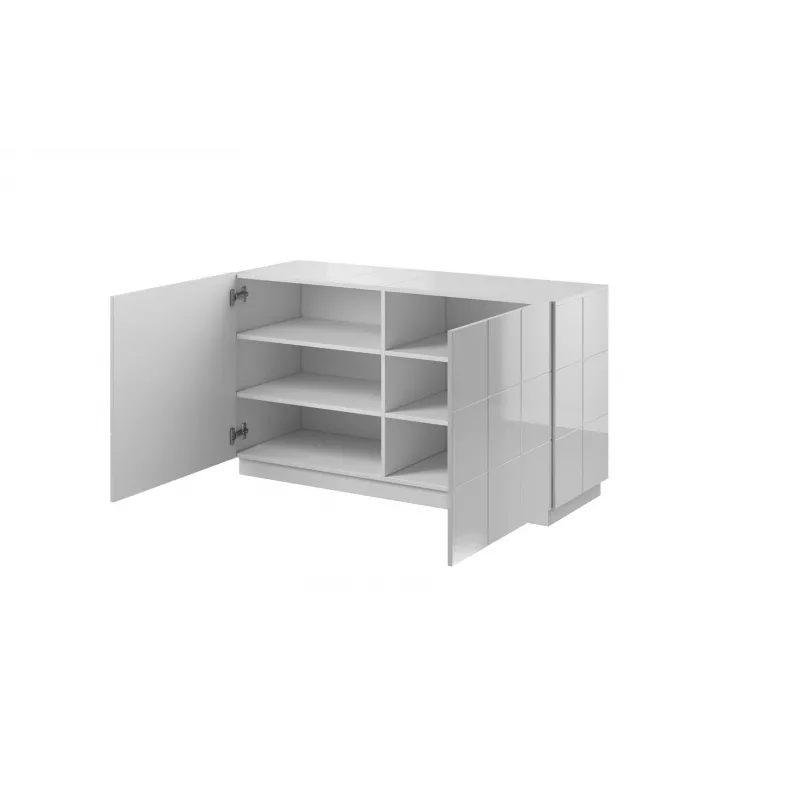 Cama Kummut 2D REJA valge läikiv/valge läikiv