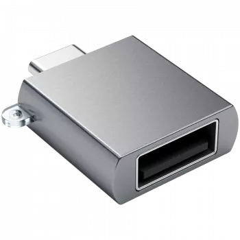 Satechi USB-C adapter USB 3.0-le Space Gray – üllas disain ja kõrge kvaliteet – kompaktne disain – – – (179979)