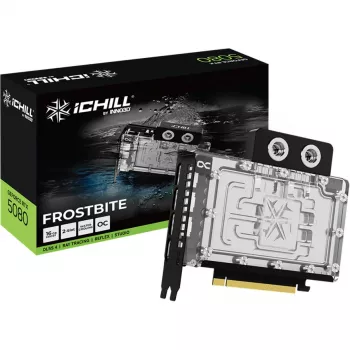INNO3D iChill GeForce RTX 5080 FROSTBITE 16GB GDDR7 graafikakaart