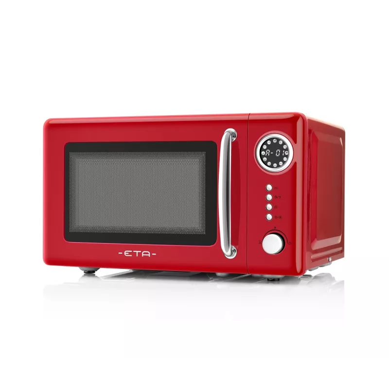 Solo laua mikrolaineahi ETA Storio Red Solo — 20 L, 700 W, 5 võimsustaset, 245 mm pöördalus