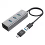 USB-jaotur GRAUGEAR G-HUB4-AC