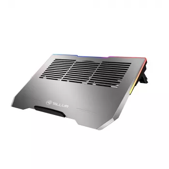 Sülearvutijahuti Tellur TLL491321 17,3-tollistele sülearvutitele, 3 ventilaatorit, RGB LED-valgustus