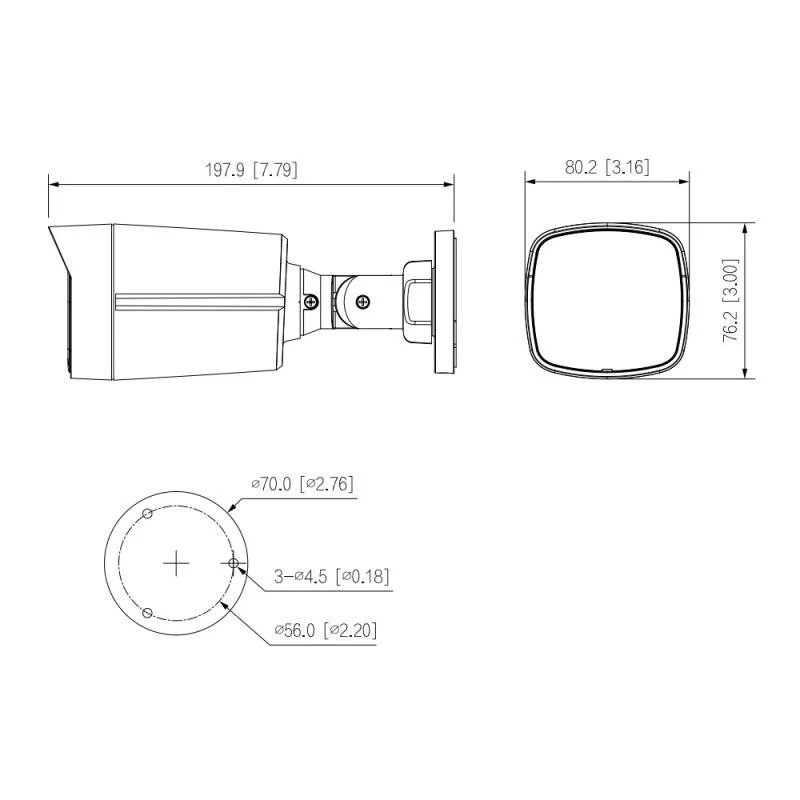 IP KAAMERA DAHUA IPC-HFW1239TL1-A-IL-0280B