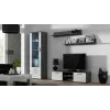 Cama TV-alus SOHO 140 hall/valge läikiv