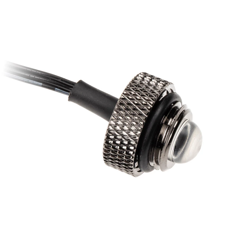 XSPC ARGB LED-pistik G1/4 5V 3-pin, must/kroom