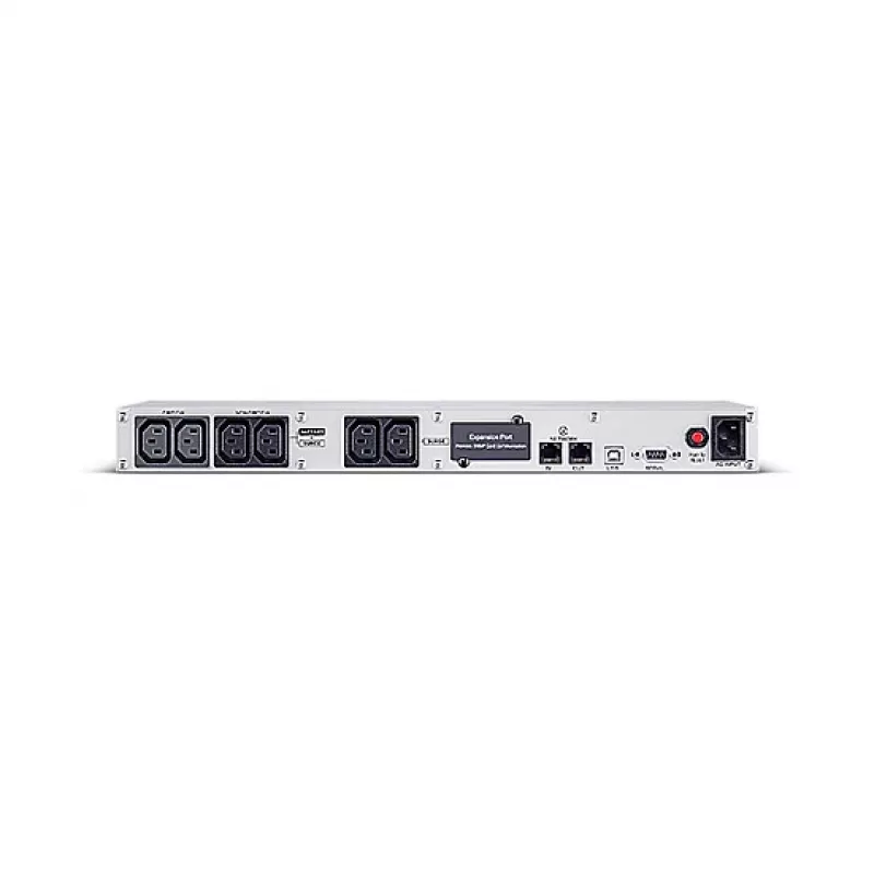 CyberPower CP700EIPFCRM1U katkematu toiteallikas (UPS) Line-Interactive 0.7 kVA 420 W 6 vahelduvvoolu pistikupesa