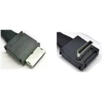 Intel OCuLink kaablikomplekt AXXCBL700CVCR – sisemine SAS-kaabel – 4i MiniLink SAS (SFF-8611) (M) sirge kuni 4i MiniLink SAS (SFF-8611) (M) täisnurkne – 70 cm (AXXCBL700CVCR)