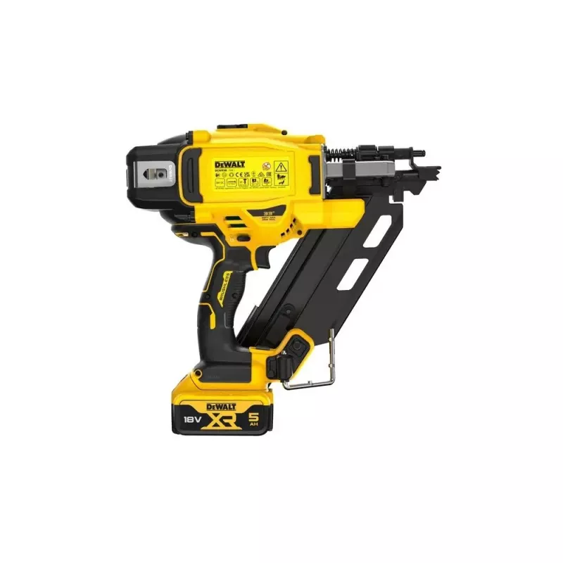 Naelapüstol DeWALT DCN930N-XJ 18V juhtmeta nurgasalvega, 2,8 mm, 5–90 mm klambrid, 55 mahutavus