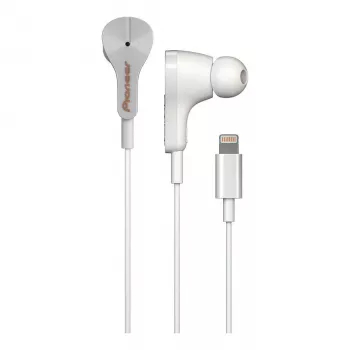 Peakomplekt Pioneer Rayz Wired In-ear Music Valge