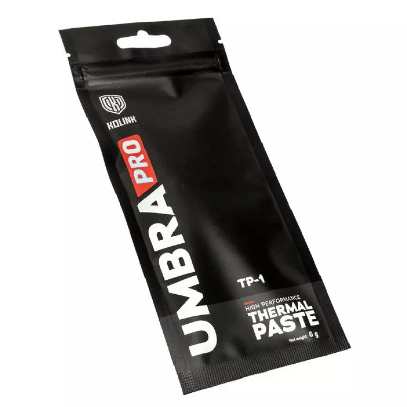 Termopasta Kolink UMBRA PRO TP-1, 6 g tuub, kõrge juhtivusega protsessori/GPU ühend
