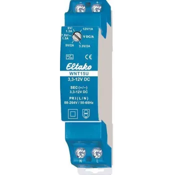 Pöördlüliti Eltako 20000175, 1P, 230 V AC, 16 A, sinine, 18 mm lai