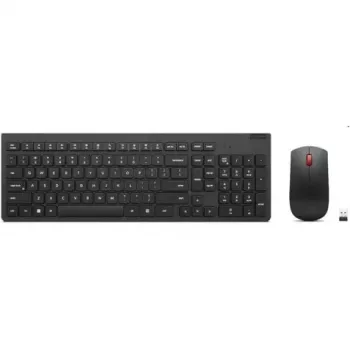 Lenovo 4X31N50722 klaviatuur Hiir kaasas Universaalne RF Juhtmevaba Must