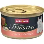 Märg kassitoit animonda Vom Feinsten lõhe ja linnulihaga, teraviljavaba, 85 g purk, täiskasvanud kassidele, gluteenivaba, sojavaba