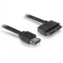 eSATAp / mikro-SATA kaabel DeLOCK 84416 1 m must