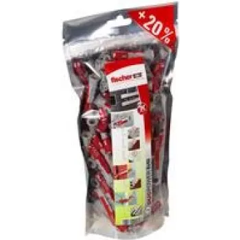 Fischer DUOPOWER 8 suurpakend seinatüübel 40 mm 8 mm 535980 120 tk (535980)