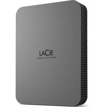 LaCie Mobile Drive Secure 5TB kaasaskantav väline kõvaketas 2,5 tolli Mac & PC Space Grey andmete taastamise teenusega (STLR5000400)
