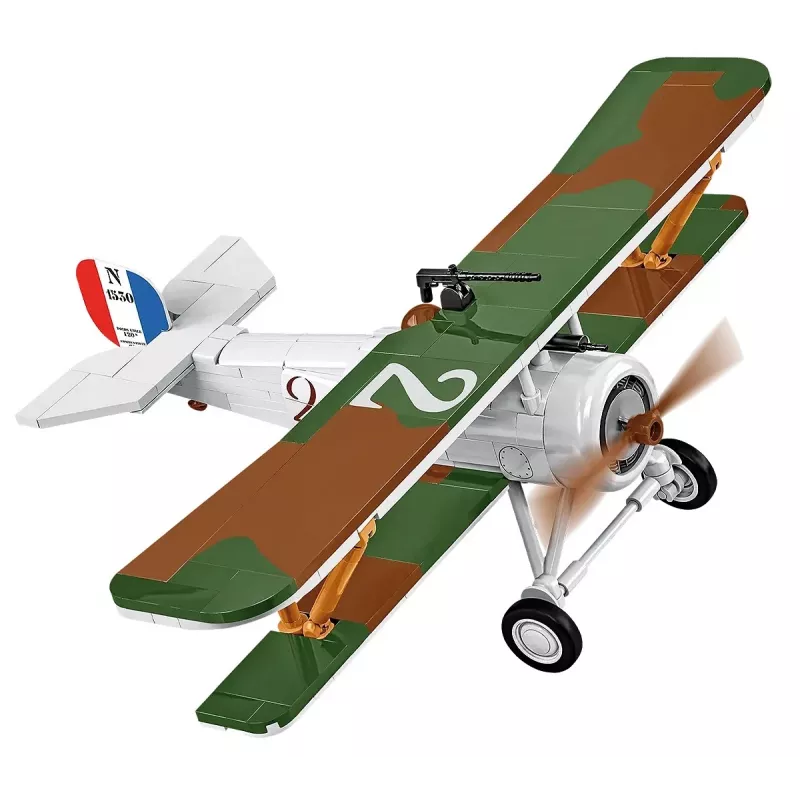 Ehituskomplekt Cobi Blocks Nieuport 17 C.1 277 tk — mudellennuki komplekt, kogutav klotsikomplekt
