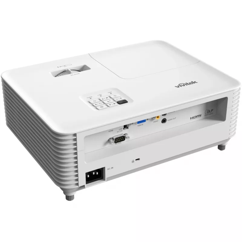 Lühifookusprojektor Vivitek DX335ST — 3200 ANSI lm, WXGA 1280×800, viske suhe 0,52:1, 16 W kõlar, HDMI 2.0