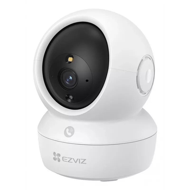 IP turvakaamera EZVIZ H6c Pro 3K siseruumidesse — 2880×1620, 4 mm, 340° pööre, 55° kallutus, Wi‑Fi ja Ethernet, MicroSD kuni 512 GB
