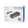 USB3.2 Gen1 HUB, 4xUSB-A sisse/välja lülitiga