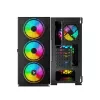 SAVIO arvutikorpus Raptor X1 ARGB klaas/võrk must