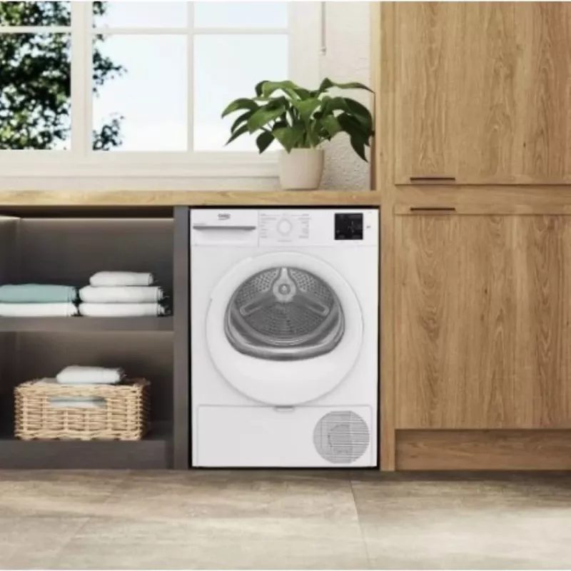 Beko BM3T3820W eraldiseisev pesumasin-kuivati 8 kg A++ valge