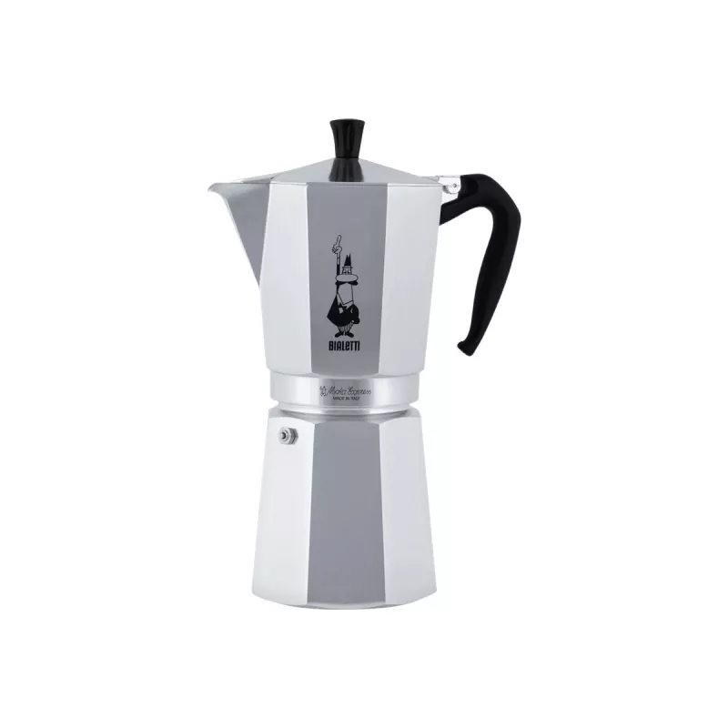 Bialetti Moka Express - Hõbedane - Alumiinium - 18 tassile