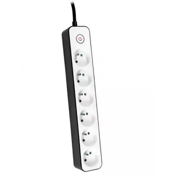 TRACER toiteplokk Zebra 1,5 m 6 pistikupesa