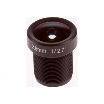 Objektiiv Axis M12 2,8mm F1.2 Siseruumidesse Must 170° vaatenurk
