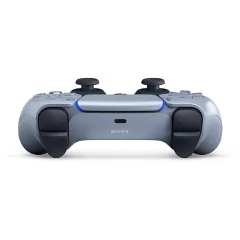 Juhtmeta mängupult Sony DualSense PlayStation 5-le — sisseehitatud liitiumioonaku, güro, haptiline vibratsioon, kõlar, 3,5 mm pesa, hõbedane