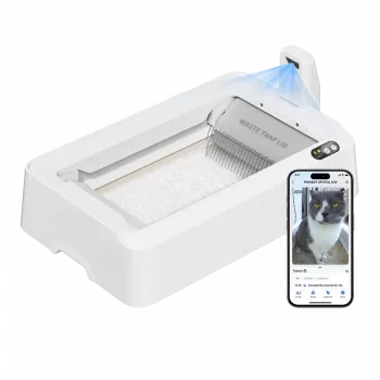 Isepuhastuv kassiliivakast PETKIT T7-EU, valge