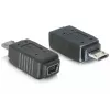 Adapter USB micro-B-pistik pistik mini USB 5-kontaktilisele DeLOCK 65063