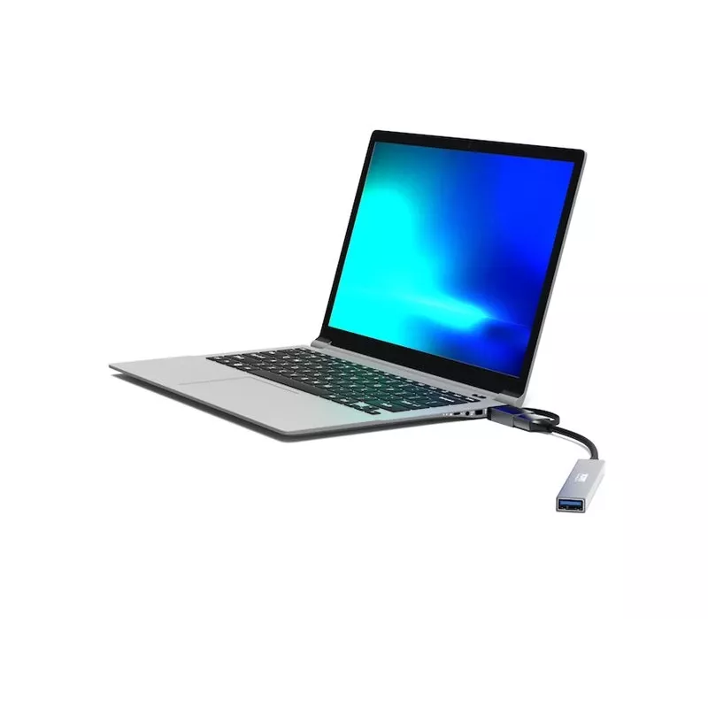 PORT CONNECT | HUB USB-C/USB-A 4 porti USB-A 3.0 5Gbps | 900160