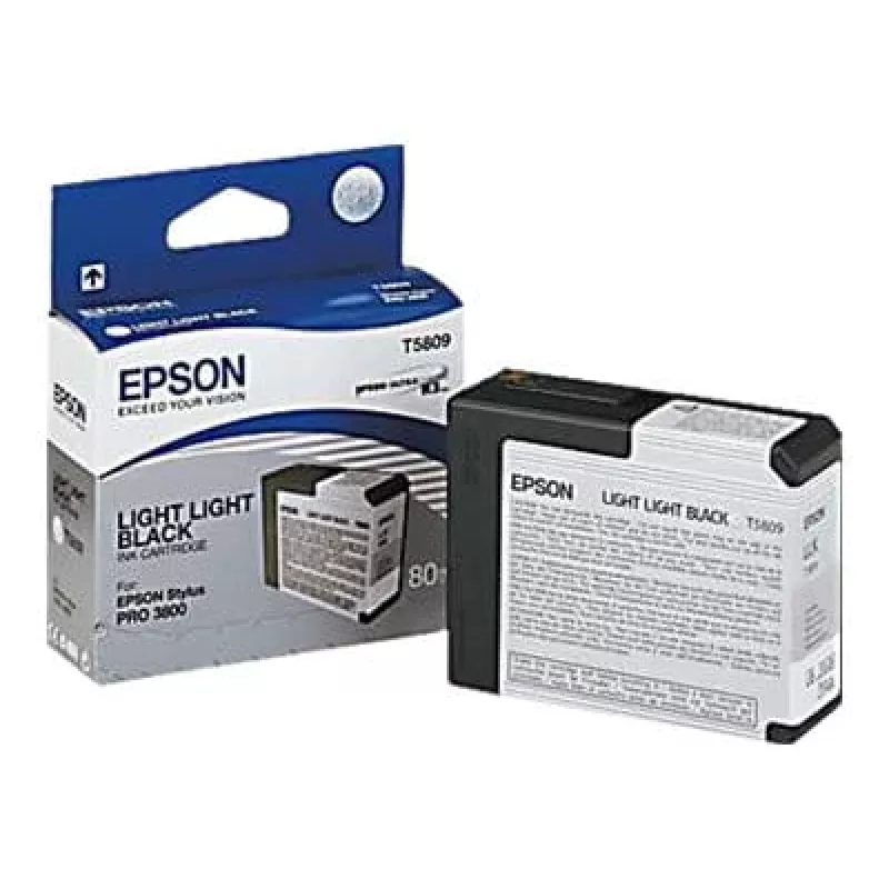 Epson üksikpakend hele hele must T580900, hele hele must, pigmendipõhine tint, 80 ml, 1 tk